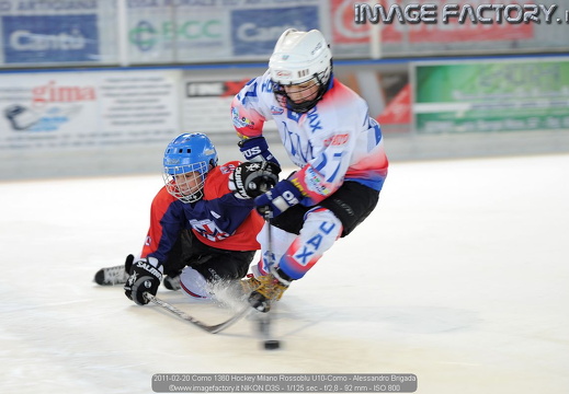 2011-02-20 Como - Hockey Milano Rossoblu U10
